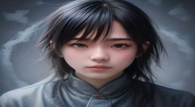 平板电脑屏幕上显示内容评测界面，键盘旁散落便利贴，专业内容测评工作场景，关联美女自慰平台评测